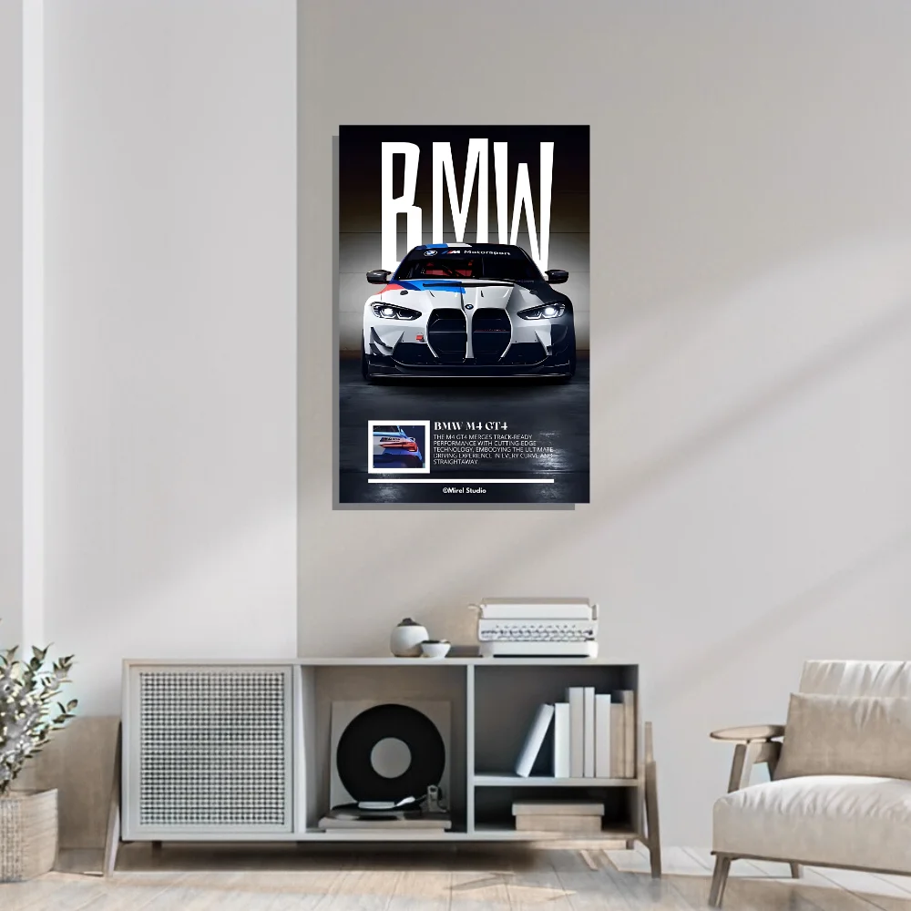 Djane Studio Car Acrylic Wall Frame | Luxury Car Wall Frame for Living Room, Bedroom, Office & Gaming Room | Modern Home Décor | Pack of 1 | Size 15x10 Inch